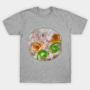 Two loving snails T-Shirt